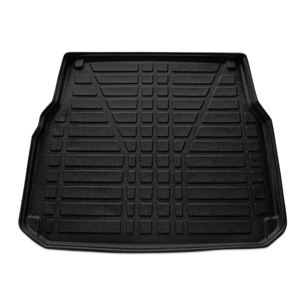 Mercedes C Class Trunk Mat - Omac - TPE - Black - 2015 Mercedes C Class Trunk Mat - Omac - TPE - Black - 2015